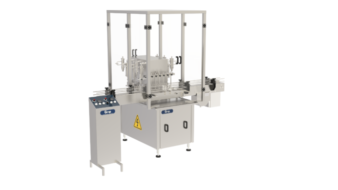 Automatic Volumetric Liquid Bottle Filling Machine